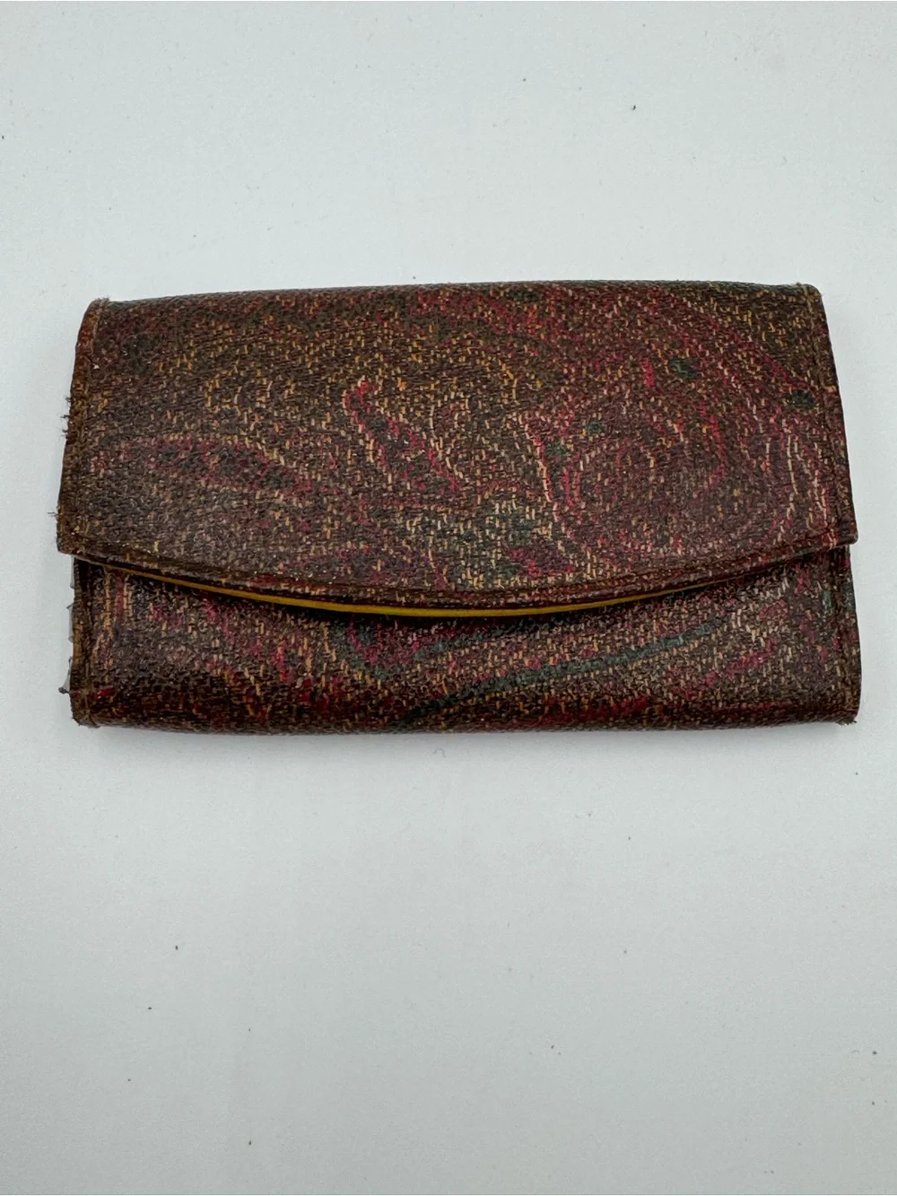 Etro Paisley Fold Card Holder Project Piece
